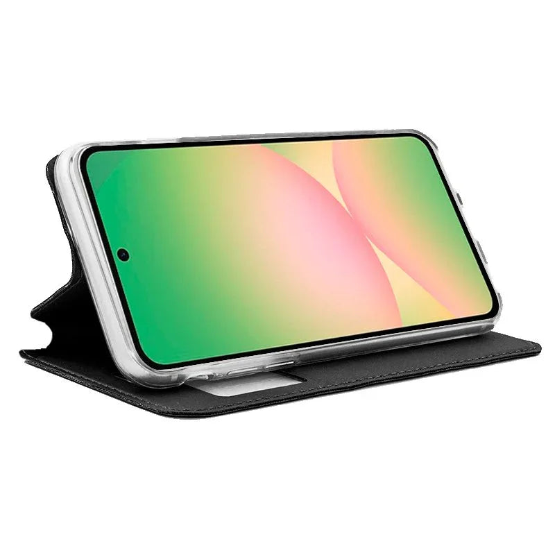 Funda COOL Flip Cover para Samsung A566 Galaxy A56 5G Liso Negro - PixelPlaza