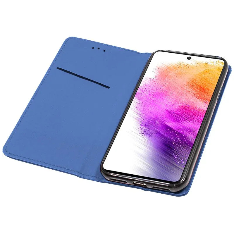 Funda COOL Flip Cover para Samsung A736 Galaxy A73 5G Liso Azul - PixelPlaza