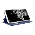 Funda COOL Flip Cover para Samsung G988 Galaxy S20 Ultra 5G Liso Azul - PixelPlaza