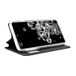 Funda COOL Flip Cover para Samsung G988 Galaxy S20 Ultra 5G Liso Negro - PixelPlaza
