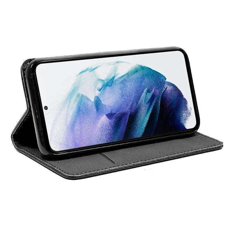 Funda COOL Flip Cover para Samsung G996 Galaxy S21 Plus Liso Negro - PixelPlaza