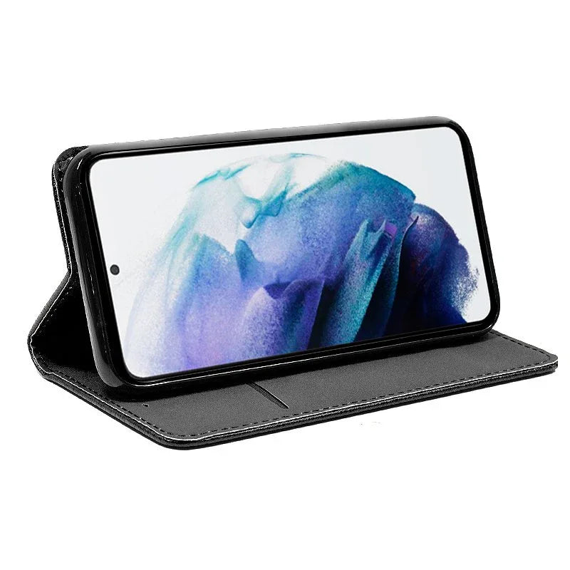Funda COOL Flip Cover para Samsung G996 Galaxy S21 Plus Liso Negro - PixelPlaza