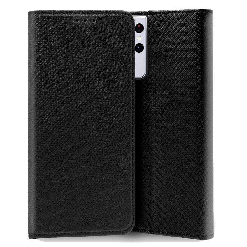 Funda COOL Flip Cover para Samsung G998 Galaxy S21 Ultra Liso Negro - PixelPlaza