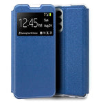 Funda COOL Flip Cover para Samsung M135 Galaxy M13 / A23 5G Liso Azul - PixelPlaza