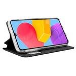 Funda COOL Flip Cover para Samsung M135 Galaxy M13 / A23 5G Liso Negro - PixelPlaza