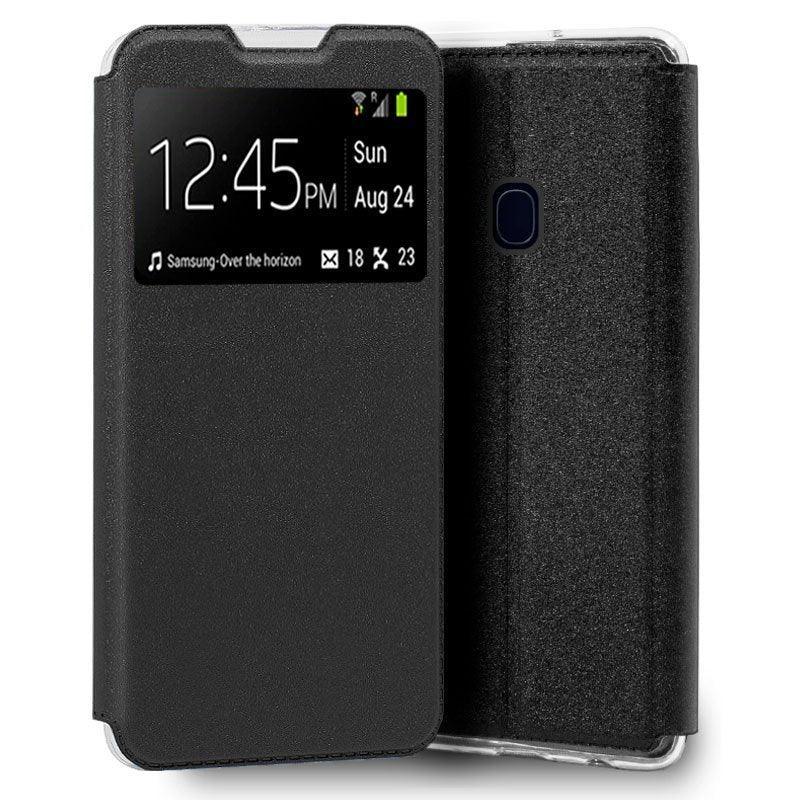 Funda COOL Flip Cover para Samsung M215 Galaxy M21 Liso Negro - PixelPlaza