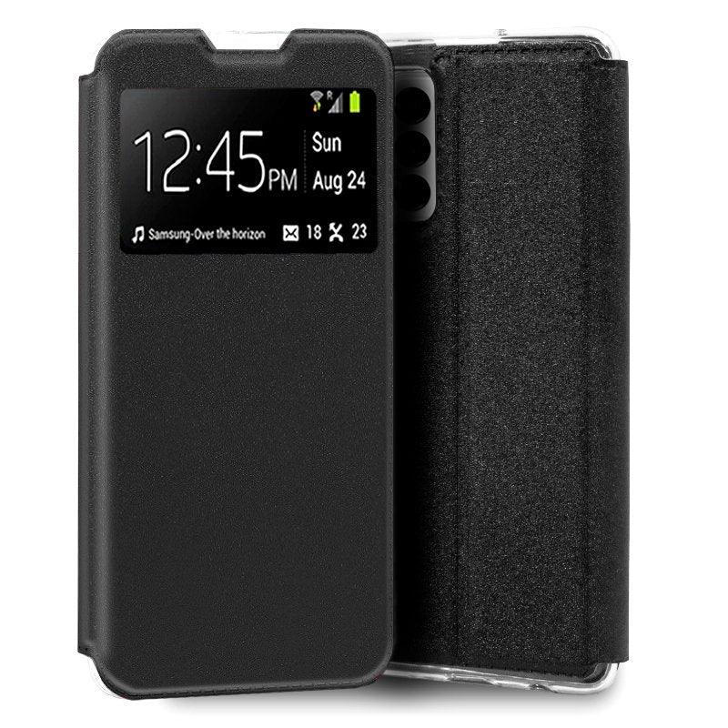 Funda COOL Flip Cover para Samsung M236 Galaxy M23 5G Liso Negro - PixelPlaza