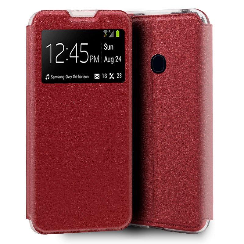 Funda COOL Flip Cover para Samsung M315 Galaxy M31 Liso Rojo - PixelPlaza