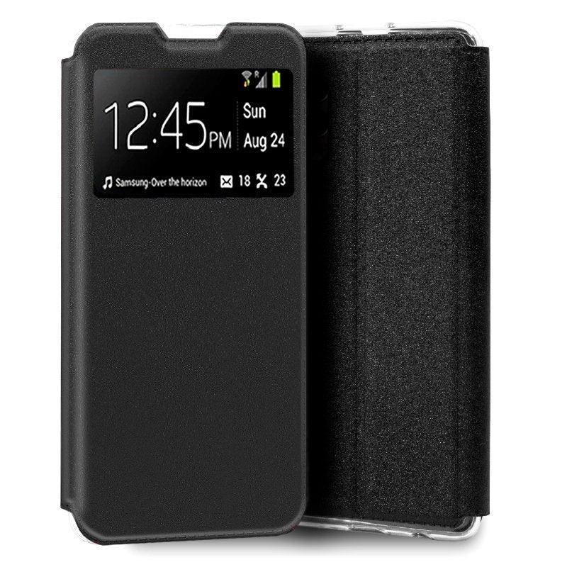 Funda COOL Flip Cover para Samsung M336 Galaxy M33 5G Liso Negro - PixelPlaza