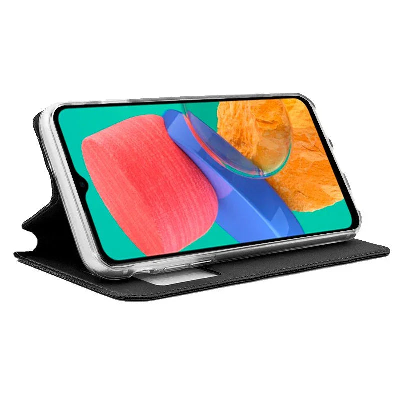 Funda COOL Flip Cover para Samsung M336 Galaxy M33 5G Liso Negro - PixelPlaza