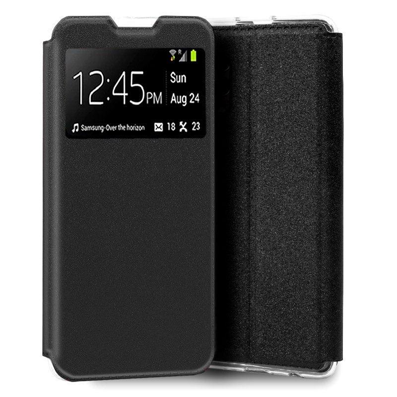 Funda COOL Flip Cover para Samsung M336 Galaxy M33 5G Liso Negro - PixelPlaza