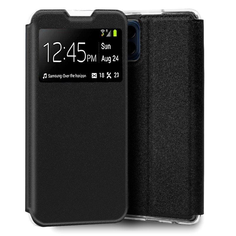Funda COOL Flip Cover para Samsung M536 Galaxy M53 5G Liso Negro - PixelPlaza