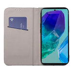 Funda COOL Flip Cover para Samsung M556 Galaxy M55 5G Liso Negro - PixelPlaza