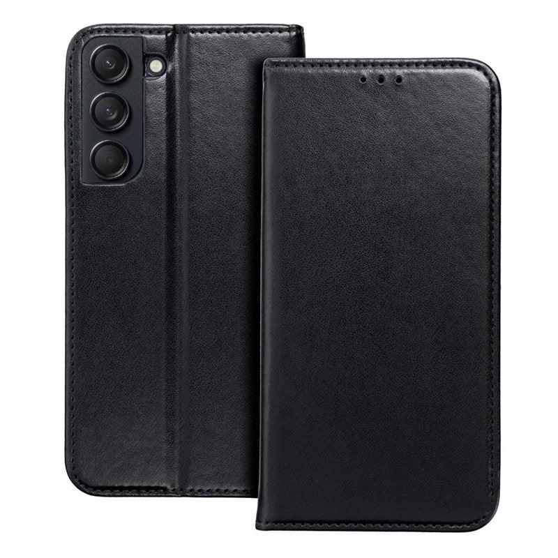 Funda COOL Flip Cover para Samsung M556 Galaxy M55 5G Liso Negro - PixelPlaza