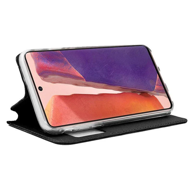 Funda COOL Flip Cover para Samsung N980 Galaxy Note 20 Liso Negro - PixelPlaza