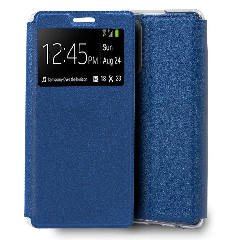 Funda COOL Flip Cover para Samsung N985 Galaxy Note 20 Ultra Liso Azul - PixelPlaza