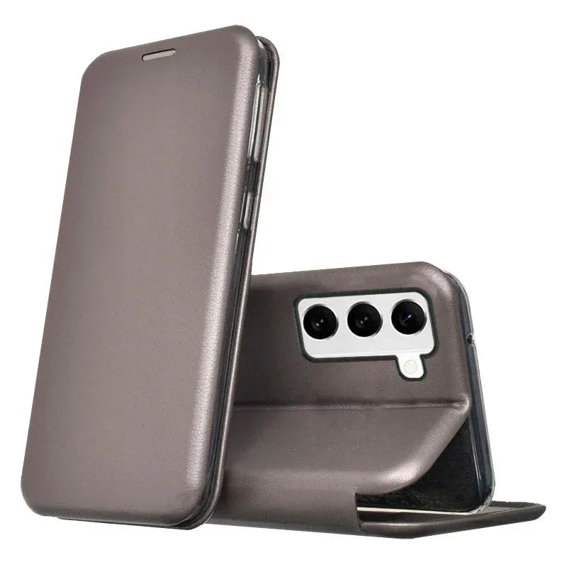 Funda COOL Flip Cover para Samsung S901 Galaxy S22 Elegance Plata - PixelPlaza