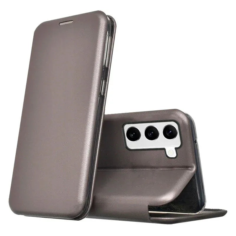 Funda COOL Flip Cover para Samsung S901 Galaxy S22 Elegance Plata - PixelPlaza