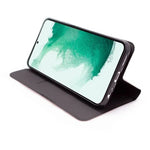 Funda COOL Flip Cover para Samsung S906 Galaxy S22 Plus Elegance Negro - PixelPlaza