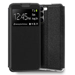 Funda COOL Flip Cover para Samsung S911 Galaxy S23 Liso Negro - PixelPlaza