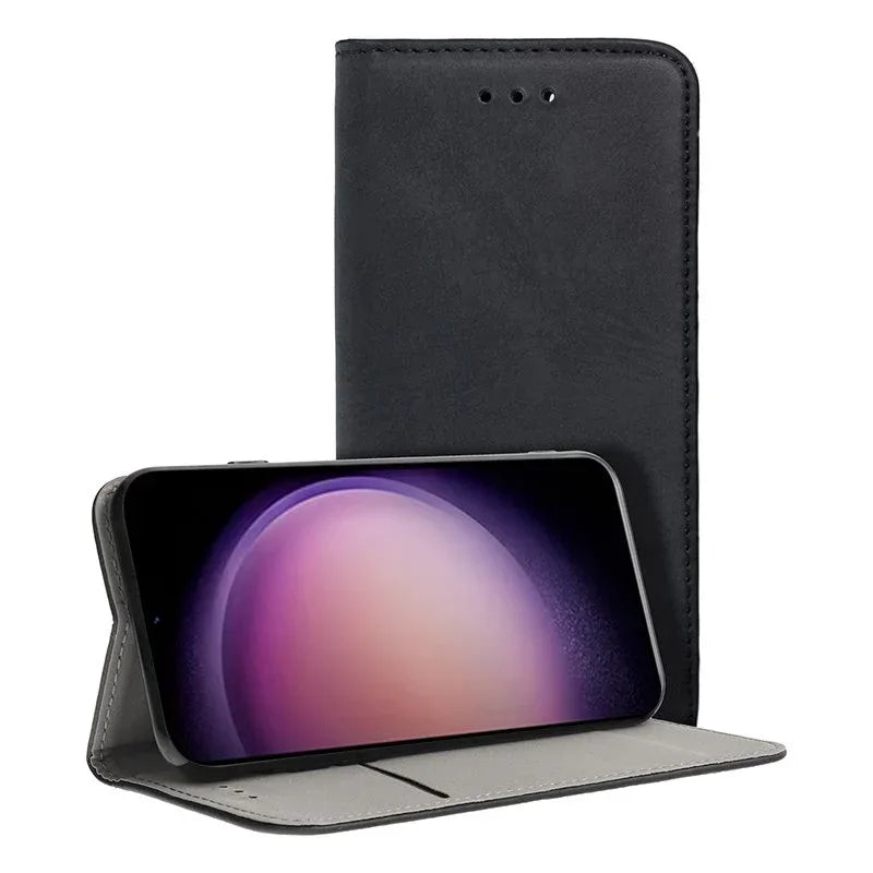 Funda COOL Flip Cover para Samsung S916 Galaxy S23 Plus Liso Negro - PixelPlaza