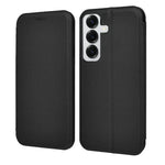 Funda COOL Flip Cover para Samsung S921 Galaxy S24 / S25 Elegance Negro - PixelPlaza