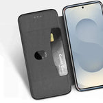 Funda COOL Flip Cover para Samsung S921 Galaxy S24 / S25 Elegance Negro - PixelPlaza
