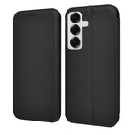 Funda COOL Flip Cover para Samsung S921 Galaxy S24 / S25 Elegance Negro - PixelPlaza