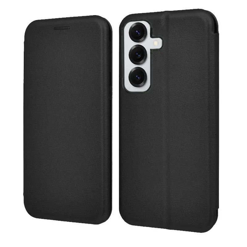Funda COOL Flip Cover para Samsung S921 Galaxy S24 / S25 Elegance Negro - PixelPlaza
