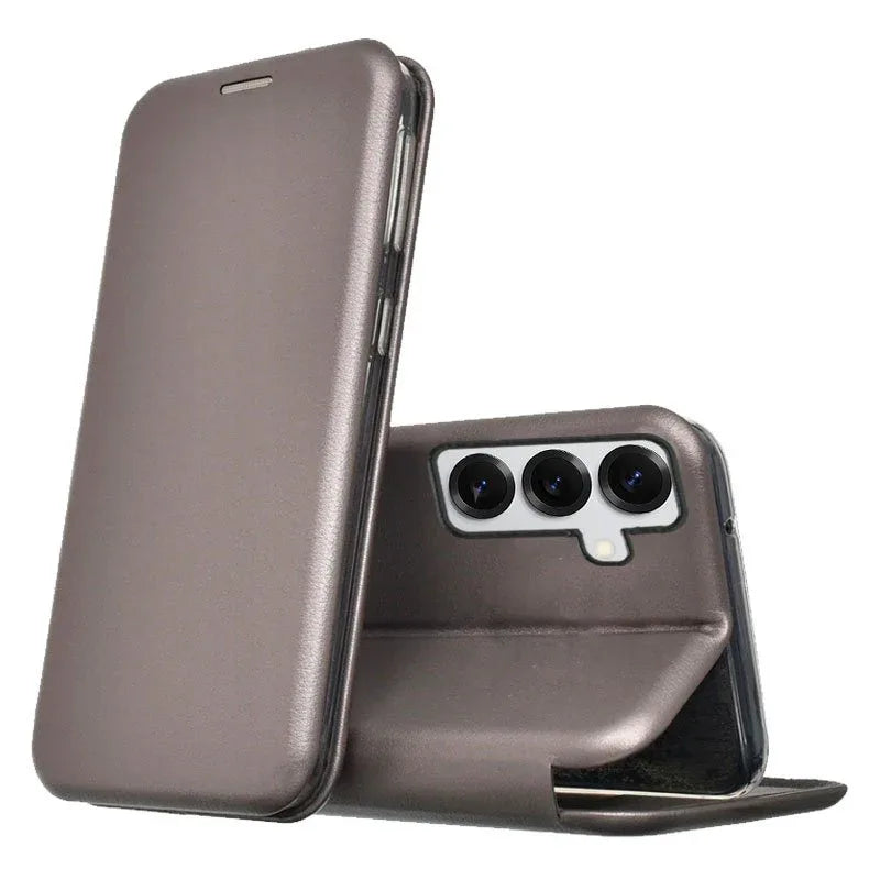 Funda COOL Flip Cover para Samsung S921 Galaxy S24 / S25 Elegance Plata - PixelPlaza