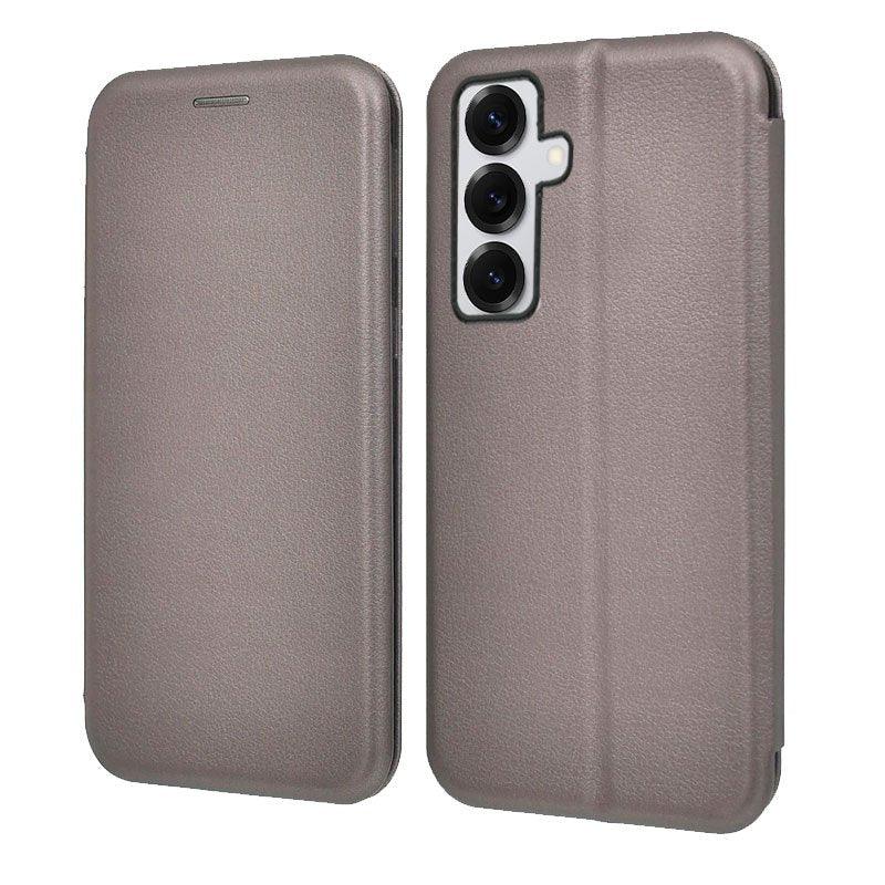 Funda COOL Flip Cover para Samsung S921 Galaxy S24 / S25 Elegance Plata - PixelPlaza