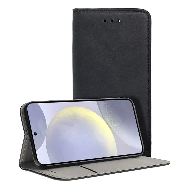 Funda COOL Flip Cover para Samsung S921 Galaxy S24 / S25 Liso Negro - PixelPlaza