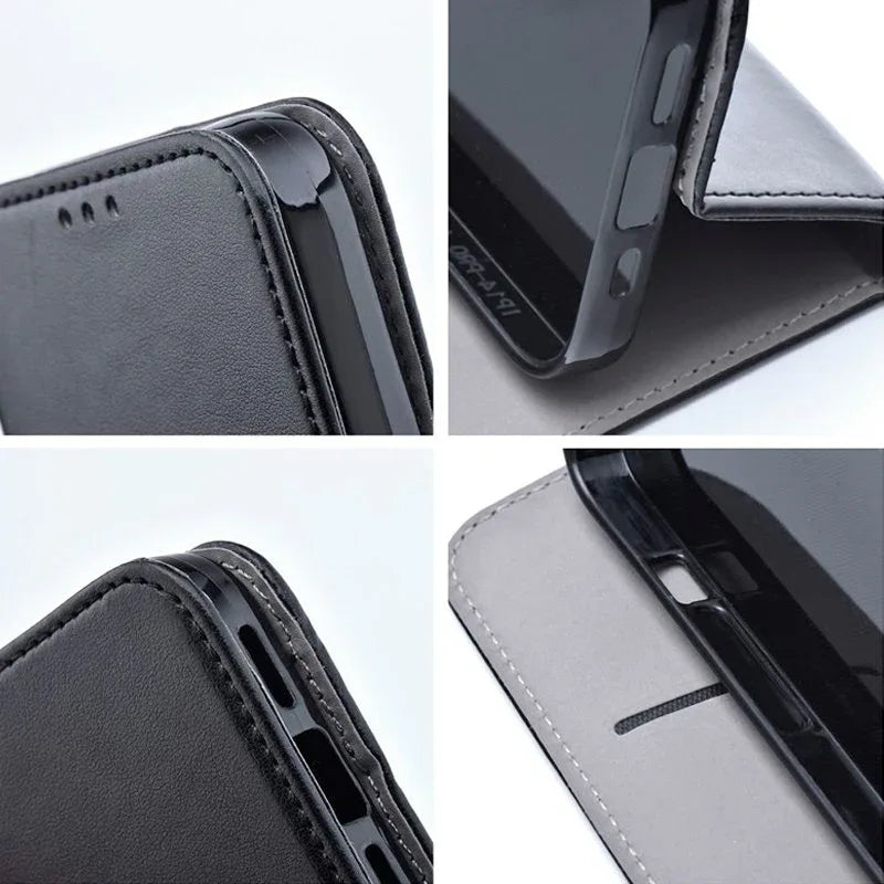 Funda COOL Flip Cover para Samsung S926 Galaxy S24 Plus / S25 Plus Liso Negro - PixelPlaza