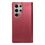 Funda COOL Flip Cover para Samsung S928 Galaxy S24 Ultra Liso Burgundy - PixelPlaza