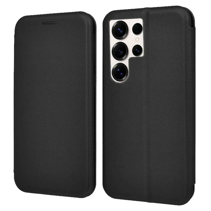 Funda COOL Flip Cover para Samsung S938 Galaxy S25 Ultra Elegance Negro - PixelPlaza