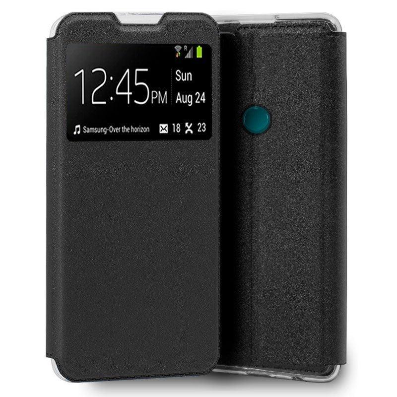 Funda COOL Flip Cover para TCL 20 SE Liso Negro - PixelPlaza