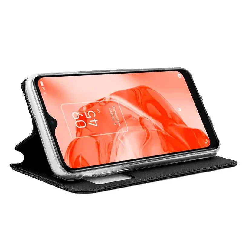 Funda COOL Flip Cover para TCL 205 Liso Negro - PixelPlaza
