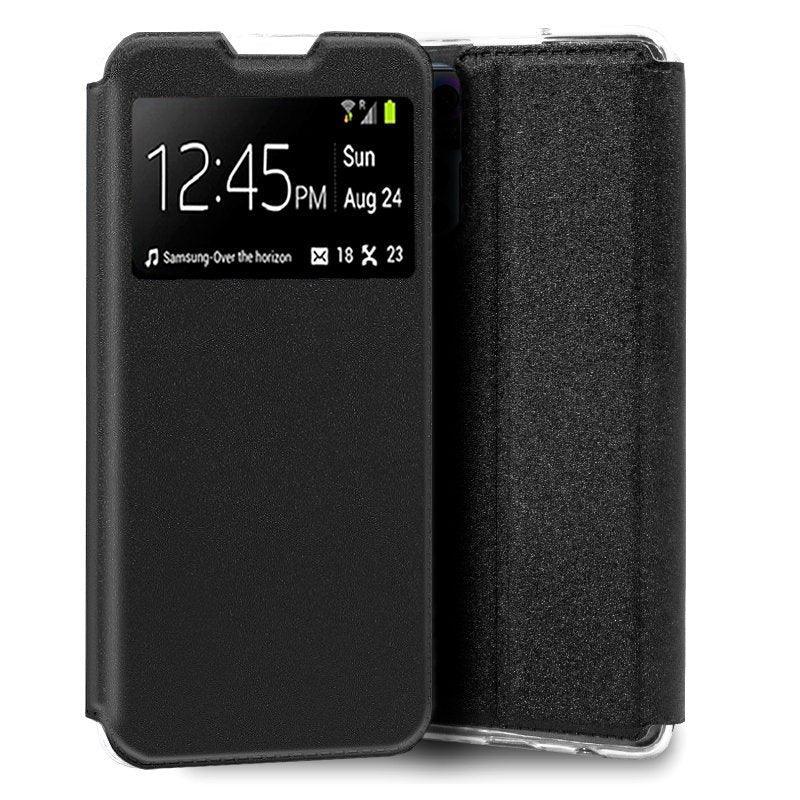 Funda COOL Flip Cover para TCL 30 Plus / 30 / 30 5G Liso Negro - PixelPlaza