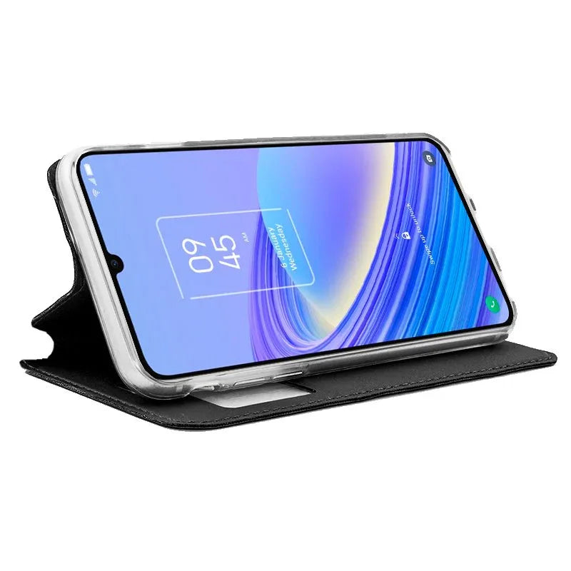 Funda COOL Flip Cover para TCL 40 SE Liso Negro - PixelPlaza