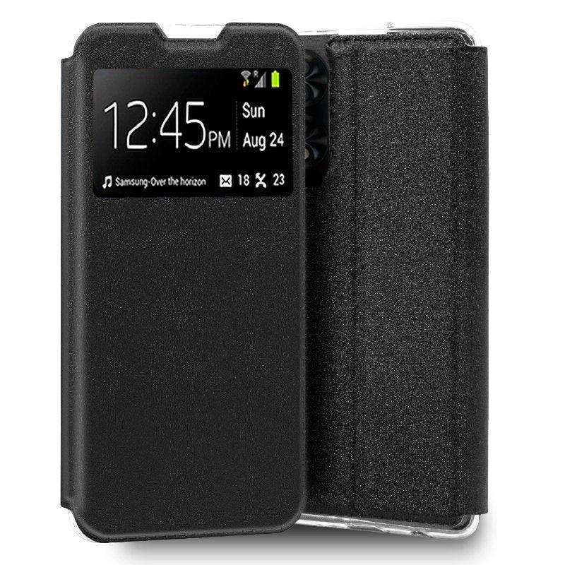 Funda COOL Flip Cover para TCL 50 5G Liso Negro - PixelPlaza