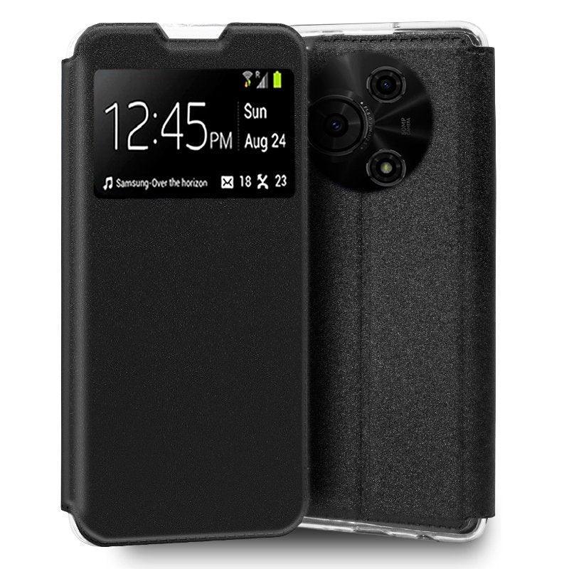 Funda COOL Flip Cover para TCL 605 Liso Negro - PixelPlaza