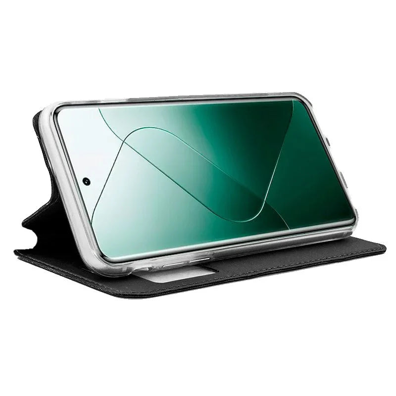 Funda COOL Flip Cover para Xiaomi 14 / 14 5G Liso Negro - PixelPlaza