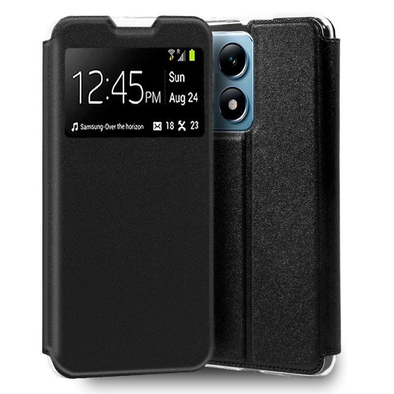 Funda COOL Flip Cover para Xiaomi 14T Liso Negro - PixelPlaza