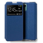 Funda COOL Flip Cover para Xiaomi Mi 11 Lite / Mi 11 Lite 5G Liso Azul - PixelPlaza