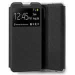 Funda COOL Flip Cover para Xiaomi Mi 11 Lite / Mi 11 Lite 5G Liso Negro - PixelPlaza