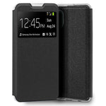 Funda COOL Flip Cover para Xiaomi Mi 11 Lite / Mi 11 Lite 5G Liso Negro - PixelPlaza