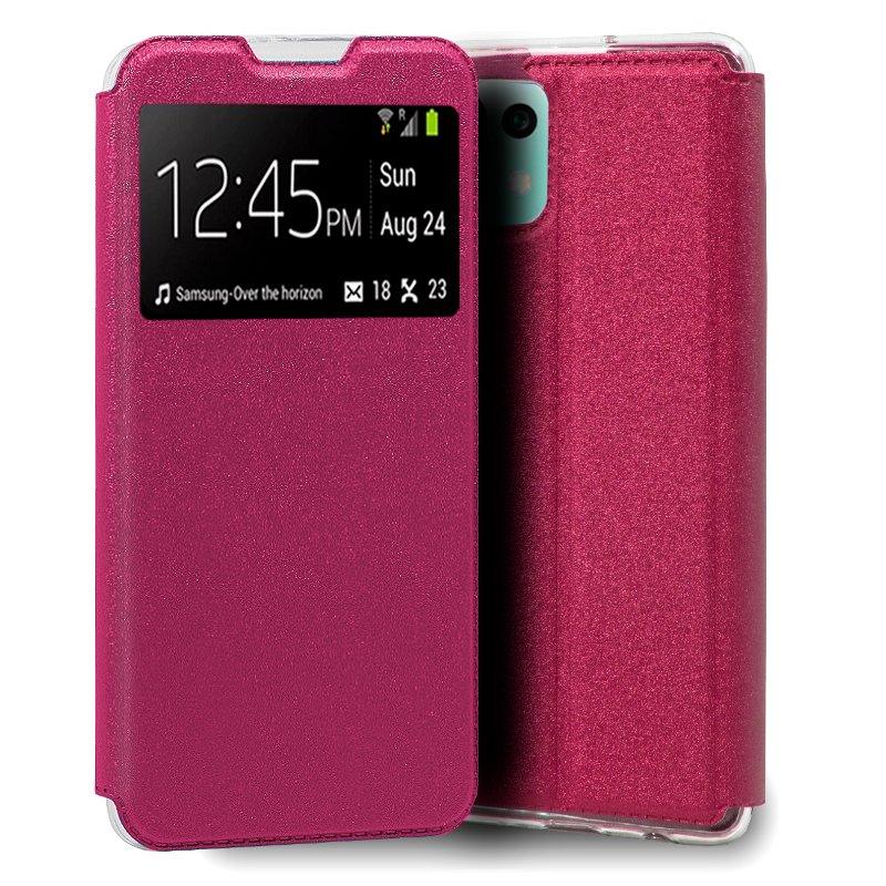 Funda COOL Flip Cover para Xiaomi Mi 11 Lite / Mi 11 Lite 5G Liso Rosa - PixelPlaza