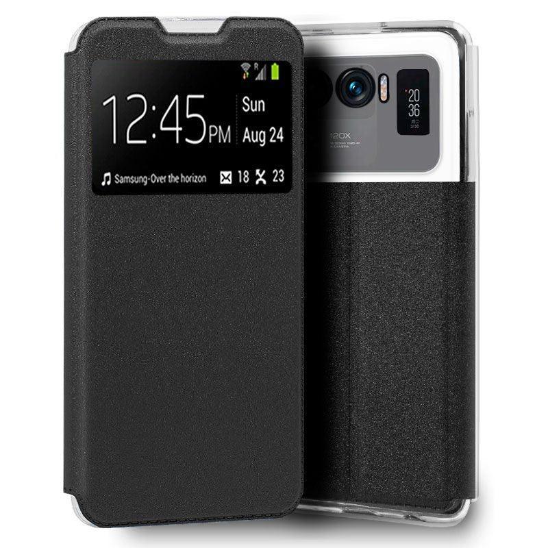Funda COOL Flip Cover para Xiaomi Mi 11 Ultra Liso Negro - PixelPlaza
