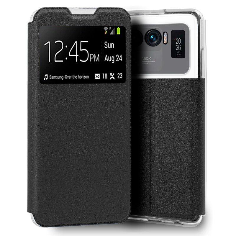 Funda COOL Flip Cover para Xiaomi Mi 11 Ultra Liso Negro - PixelPlaza