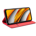 Funda COOL Flip Cover para Xiaomi Mi 11i / Pocophone F3 Liso Rojo - PixelPlaza